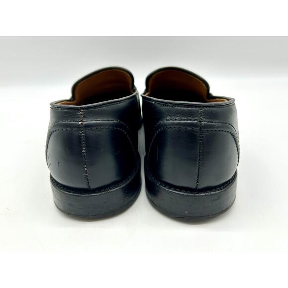 Allen Edmunds Randolph Men's Penny Loafers Black Made In USA Size 12 B 4809 - Picture 8 of 15